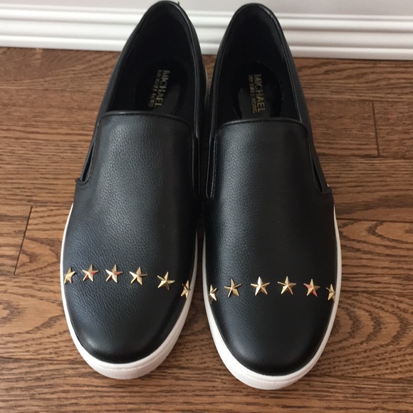 LAST PAIR! Michael Kors leather sneakers - Picture 3 of 8